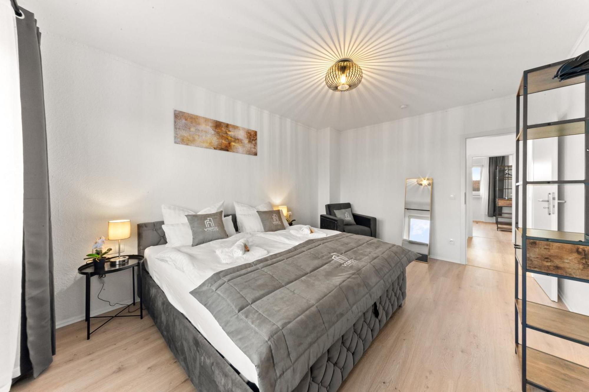Vinful: Premium-Apartment Mit Balkon Und Parkplatz Mulheim an der Ruhr Bagian luar foto